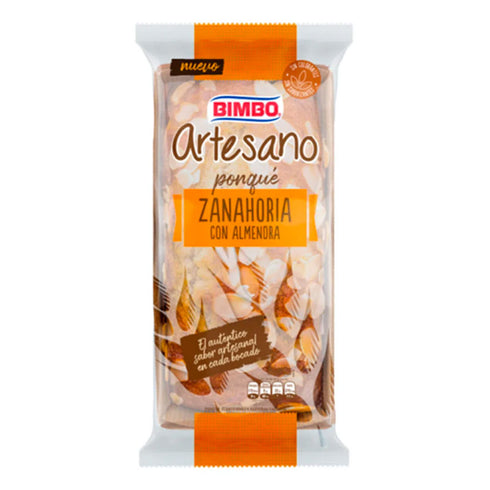 BLOQUE BIMBO 355G ZANAHORIA ALMENDRA